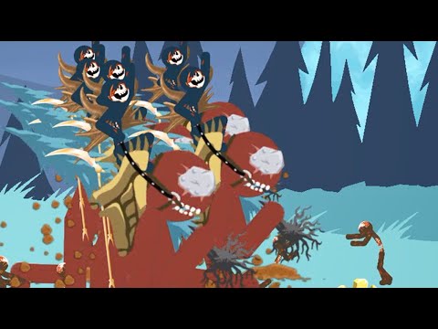 99999 Kai Riders VS 99999 Big Zombie Bosses - Stick War Legacy