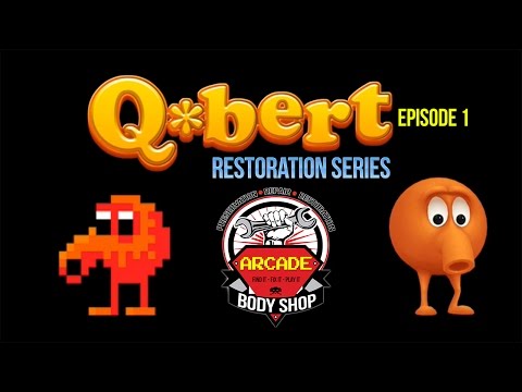 Arcade Bodyshop - Double Qbert Restore Part 1