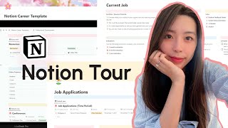 How I Use Notion As A UX Designer w/Template | skill tracker, interview prep, freelancing + more!