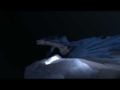 Astro Dragon - Landing Scene Animation