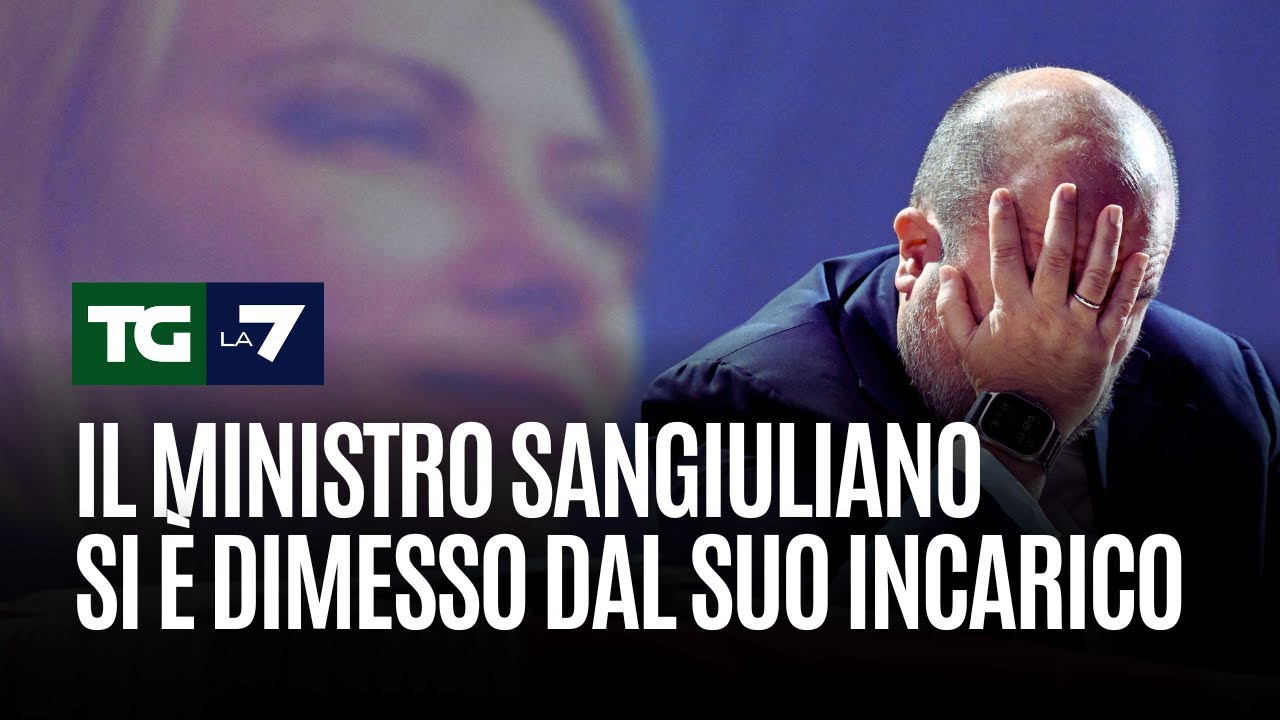 Il ministro Sangiuliano si è dimesso dal suo incarico
