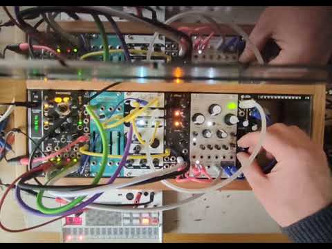 Eurorack Modular X Volca Sample jam | Rings, Beads, Pachinko (Marbles), Hysteria + Mr Phil Ter |