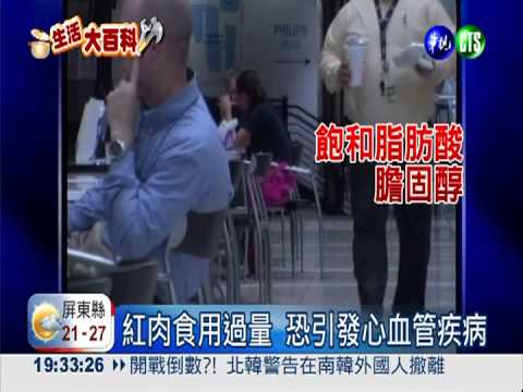 紅肉別吃太多!易引發心血管阻塞