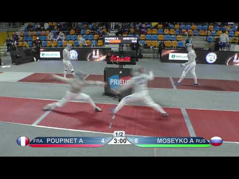 2022 152 T64 27 F S Individual Orleans FRA GP 4 MOSEYKO RUS vs POUPINET FRA