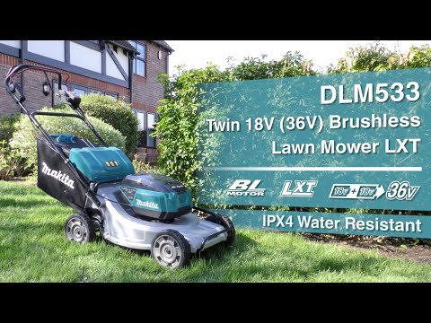 MAKITA DLM533ZX2 aku kosačka bez aku a nabíjačky a koša