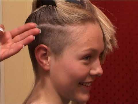 Futurecuts Shaved Nape Extreme Clipper Cut & Super Short Cut Bangs Fringe Haircut - Adele Part1 FC22