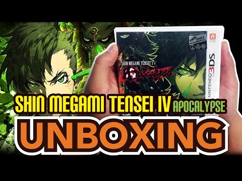 Shin Megami Tensei IV: Apocalypse (Nintendo 3DS) Unboxing!!