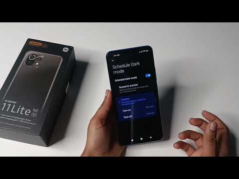 Xiaomi 11 Lite NE  5G | on off dark mode