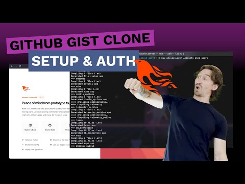 Building a GitHub Gist Clone with Phoenix LiveView - Part 2: Setting Up and User Authentication