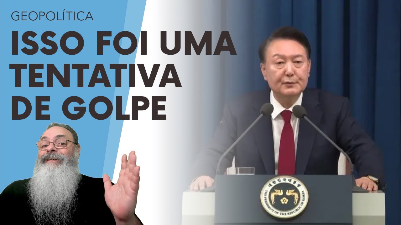 PRESIDENTE da CORÉIA do SUL tenta GOLPE com DECLARAÇÃO de LEI MARCIAL, mas MILITARES voltam ATRÁS