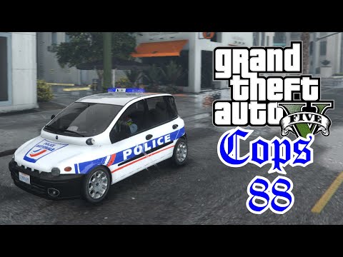 National Police Patrol in Fiat Multipla - COPS 88 - LSPDFR GTA 5 MODS