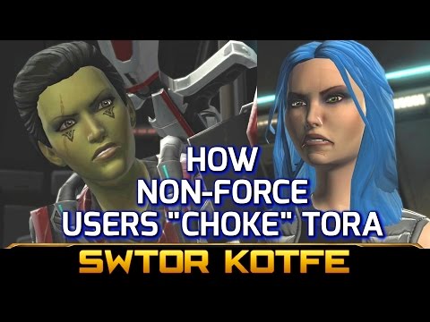 SWTOR KOTFE ► How Non-Force Users "Choke" Tora (Knights of the Fallen Empire)