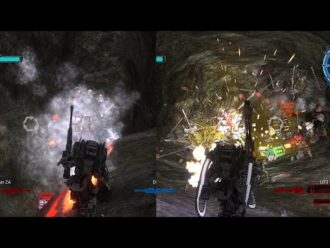 EDF Earth Defense Force 5 M 32 Cave Invasion Stage 1 - Old vs. New - Fencer Inferno