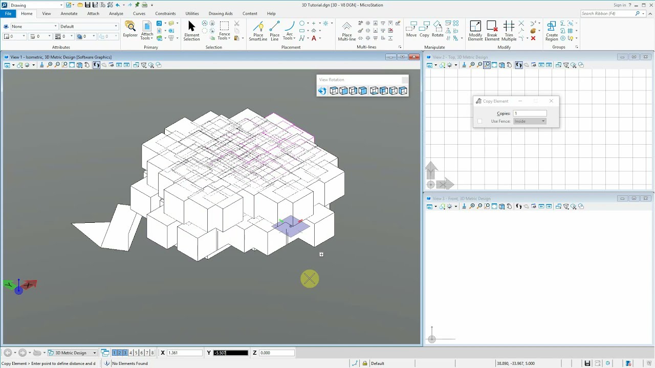 ADD 1501: Microstation 3D Introduction