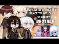 May I Ask For One Final Thing React To Gojo As Scarlett S Brother Part 1