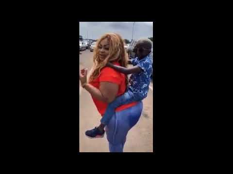 Grand P is totally back with fiancée Eudoxie Yao again live.