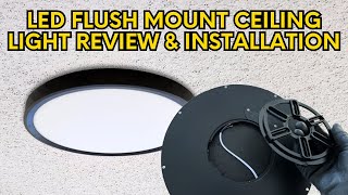 LED Flush Mount Installation