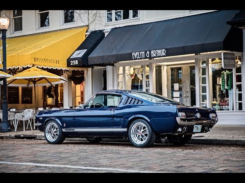 Thumbnail for Production Car Review - Nightmist Blue Metallic Revology 1966 Mustang GT 2+2 Fastback by Automobile, Ford Mustang, Car