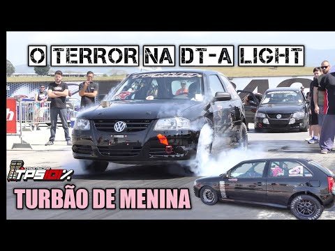 222 KM/H GOL TURBO A LIGHT COM UMA TOCADA IMPECÁVEL FABÍOLA É A NOVA RECORDISTA  NA RACE VALLEY