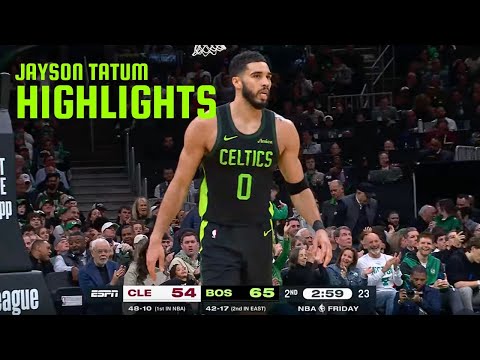 Jayson Tatum highlights vs Cleveland Cavaliers | February 28, 2025