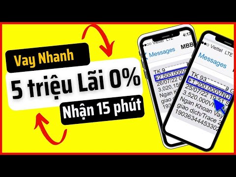 Cách vay 5 triệu online, vay online chỉ cần CMND nhận tiền sau 15p