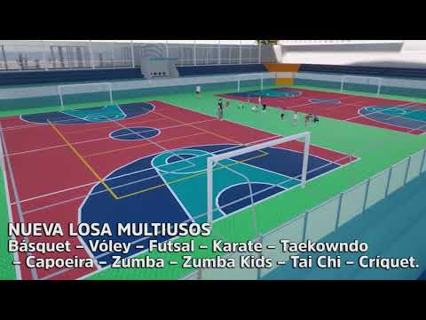 ¡El coliseo Aldo Chamochumbi se renueva!