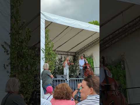[Music] Performance from Lena Willemark on Midsommar celebration 2023 at Skansen, Stockholm Sweden
