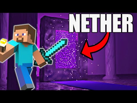 Real GEOLOGIST Explores Nether Fortress In MINECRAFT