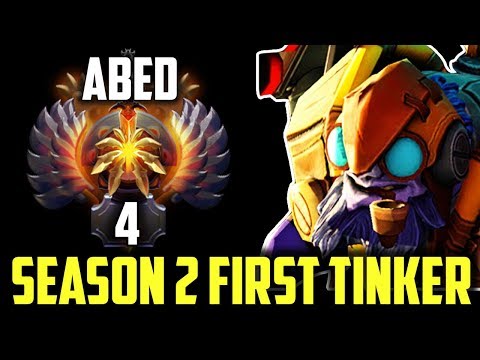 Abed - Season 2 First Tinker Game Immortal Rank 4 Fast Hands Dota 2