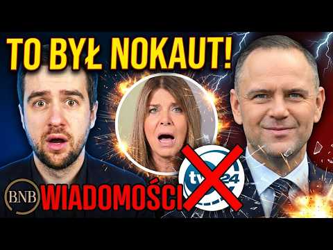 Dziennikarka TVN ZANIEMÓWIŁA! Nawrocki Zadał JEDNO Pytanie i... CISZA!