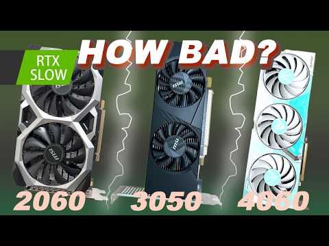 I Tried Ray Tracing on the WORST RTX Graphics Card in Every Series