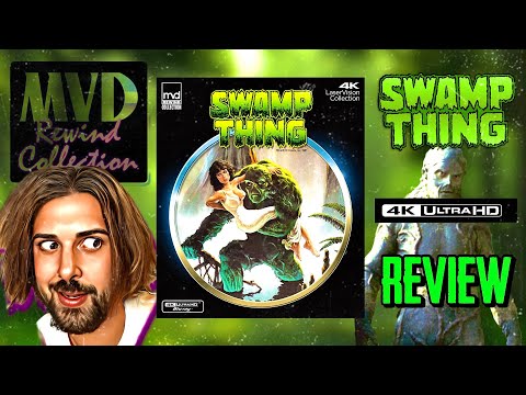 Wes Craven’s Swamp Thing 4k UHD Review | MVD Rewind Collection