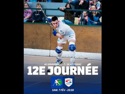 Championnat de France : J14 / N1 Elite 2025/2026 :  HC Dinan Quévert  7 - 0  Mérignac