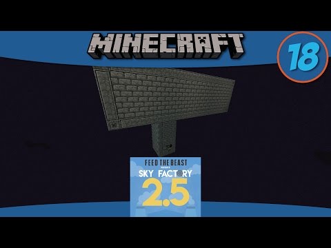 Minecraft Mods: Copying the Mob Farm to the End with the RFTools Builder in SkyFactory 2.5 - E18