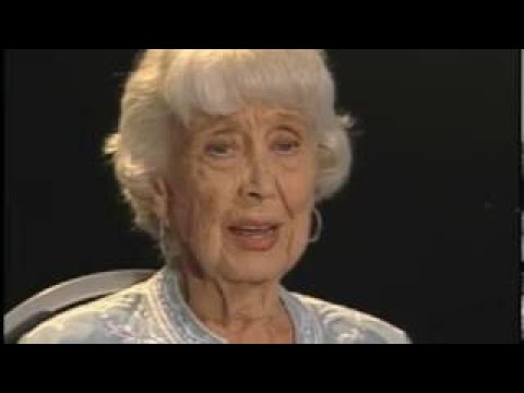 Betty Garrett Rare 2007 TV Interview