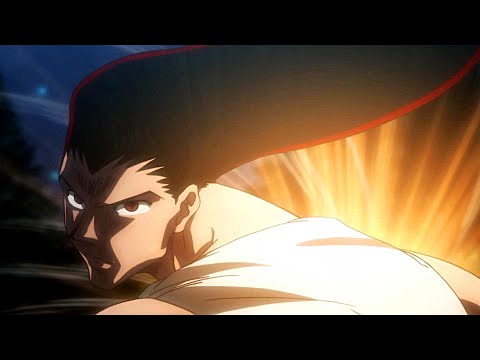 4K, 60fps | Adult Gon Saisho Wa Guu, Jan Ken Guu on Pitou | Hunter x Hunter
