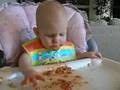 Addie Eating