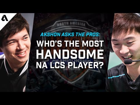 Who's The Most Handsome Player in the NA LCS? | Akshon Asks NA LCS Pros