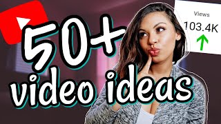 50+ Trending YouTube Video Ideas Spring 2021 | Video Ideas For Small YouTubers 2021