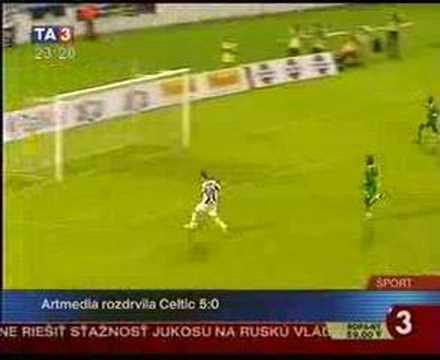 Artmedia - Celtic 5:0