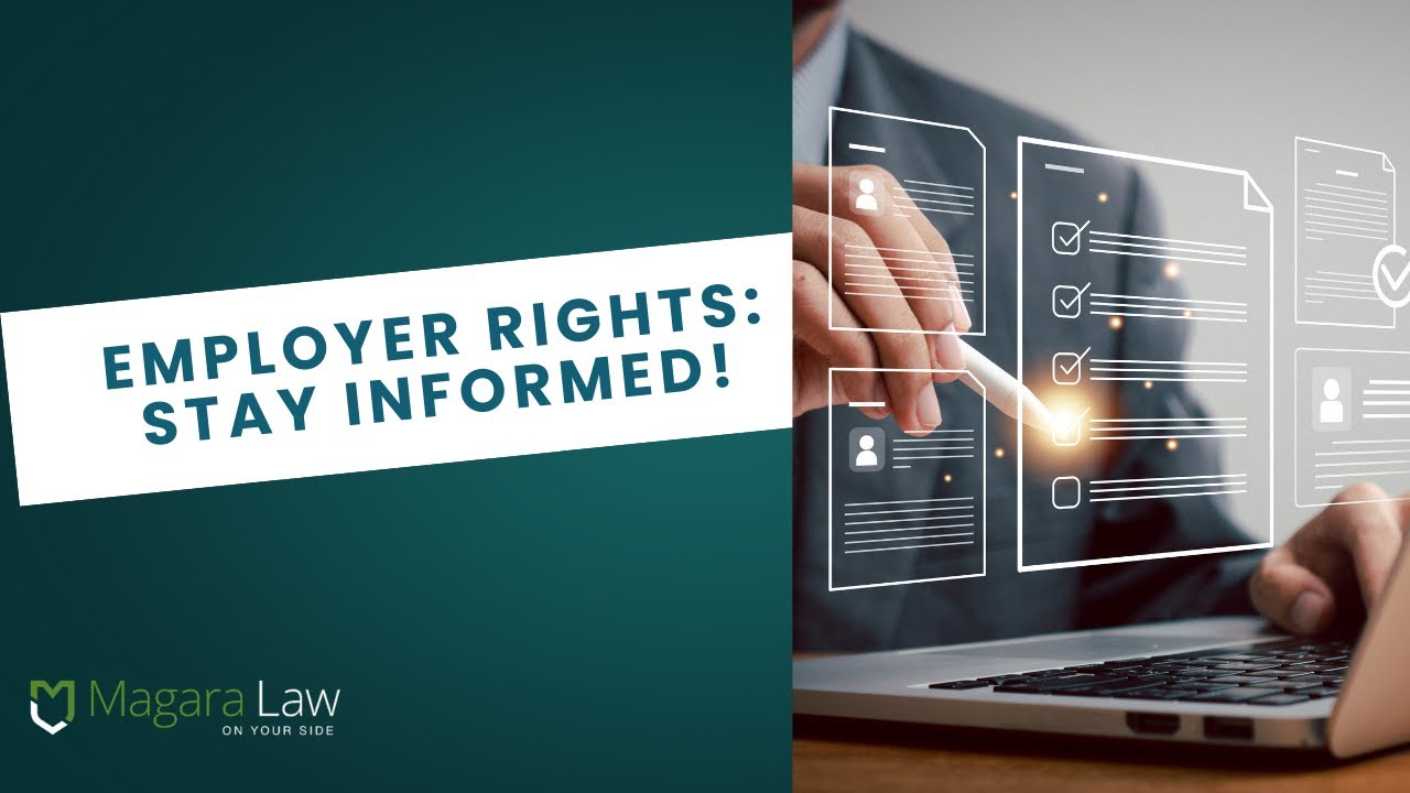 Employment Law - Employers: Know Your Rights