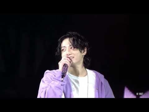 221015 Yet to Come in BUSAN - Ending Ment/BTS JUNGKOOK FOCUS FANCAM 방탄소년단 정국 직캠