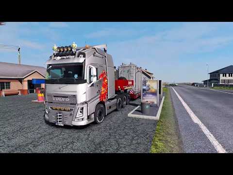 ETS 2 1.30 PROMODS  VOLVO - WİCK - NEWTONMORE