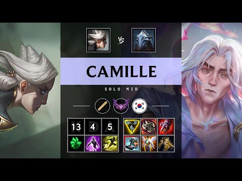Camille Mid vs Viktor - KR Master Patch 25.21