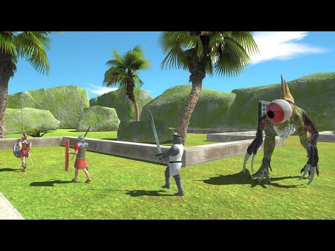 Escape from an Alien - Animal Revolt Battle Simulator