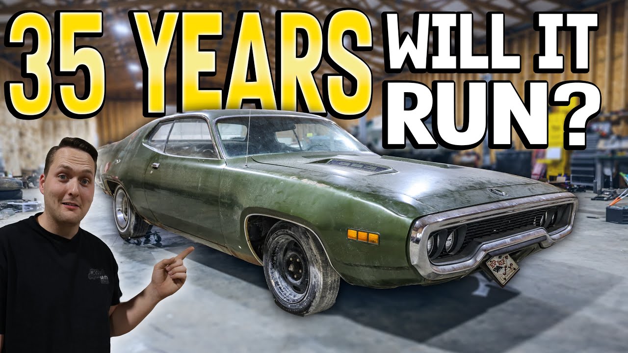 1971 Road Runner Last Ran in 1989 Is So Original It Can Beep 