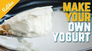 The BEST and HEALTHIEST Homemade Yogurt Recipe! Refika