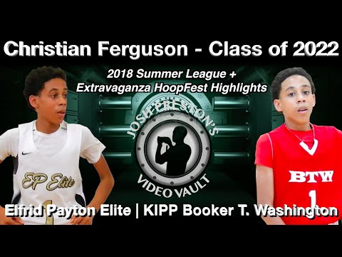 Christian Ferguson Highlights - KIPP Booker T. Washington/Elfrid Payton Elite 2022 PG