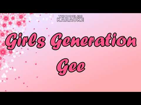 Girls Generation - Gee - Karaoke