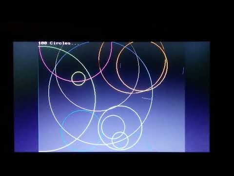 Graphics library for Foenix c256 - part 2